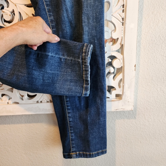 MAURIZIO MASSIMINO DARK WASH, MADE IN ITALY SIZE EU 42 STRAIGHT LEG - Picture 11 of 16